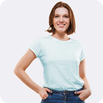 Crew Neck Short Sleeve Printed Combed Cotton Men’s T-shirt
